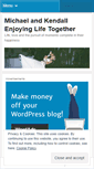 Mobile Screenshot of enjoyinglifetogether.wordpress.com