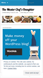 Mobile Screenshot of masterchefsdaughter.wordpress.com