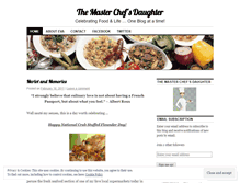 Tablet Screenshot of masterchefsdaughter.wordpress.com