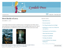Tablet Screenshot of lyndalepress.wordpress.com