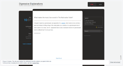 Desktop Screenshot of digrexplanations.wordpress.com