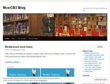 Tablet Screenshot of musicb3.wordpress.com