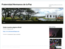 Tablet Screenshot of fraternidadhermanosdelapaz.wordpress.com