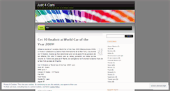 Desktop Screenshot of just4cars.wordpress.com
