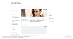 Desktop Screenshot of dutonline.wordpress.com