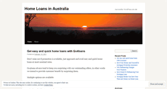 Desktop Screenshot of go4loans.wordpress.com