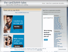 Tablet Screenshot of candishhh.wordpress.com