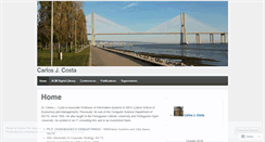Desktop Screenshot of carlosjcosta.wordpress.com