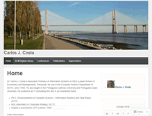 Tablet Screenshot of carlosjcosta.wordpress.com