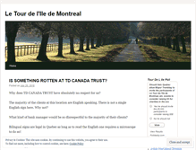 Tablet Screenshot of letourdeliledemontreal.wordpress.com