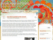 Tablet Screenshot of freshsqueezedfruit.wordpress.com