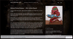 Desktop Screenshot of newtshobby.wordpress.com