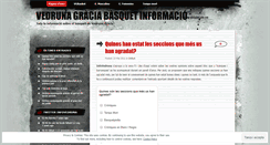 Desktop Screenshot of infovedruna.wordpress.com