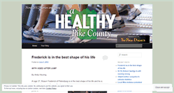 Desktop Screenshot of healthypikecounty.wordpress.com