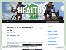Tablet Screenshot of healthypikecounty.wordpress.com
