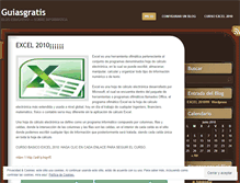 Tablet Screenshot of guiasgratis.wordpress.com