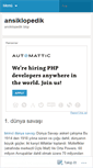 Mobile Screenshot of ansiklopedik.wordpress.com