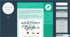 Desktop Screenshot of cherrycancook.wordpress.com