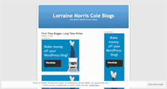 Desktop Screenshot of lorrainemorriscole.wordpress.com