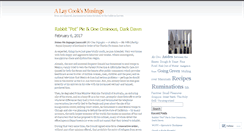 Desktop Screenshot of alaycook.wordpress.com
