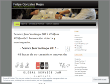 Tablet Screenshot of feligonzalez.wordpress.com