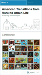 Mobile Screenshot of americantransitionspicturingamerica.wordpress.com