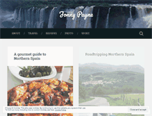 Tablet Screenshot of jonnypayne.wordpress.com