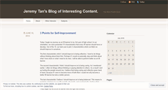 Desktop Screenshot of jtan15.wordpress.com