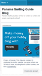 Mobile Screenshot of panamasurfingguide.wordpress.com