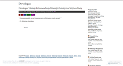 Desktop Screenshot of dietologas.wordpress.com