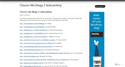 Desktop Screenshot of classeslillablogg2.wordpress.com