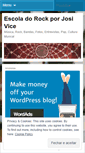 Mobile Screenshot of escoladorock.wordpress.com