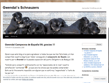 Tablet Screenshot of gwendals.wordpress.com