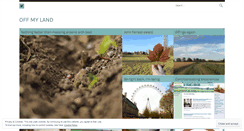 Desktop Screenshot of offmyland.wordpress.com