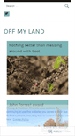 Mobile Screenshot of offmyland.wordpress.com