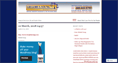 Desktop Screenshot of cincinnatipersonalinjury.wordpress.com
