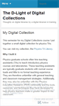 Mobile Screenshot of digitallibrarian.wordpress.com