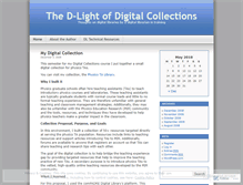 Tablet Screenshot of digitallibrarian.wordpress.com