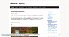 Desktop Screenshot of lennaron.wordpress.com
