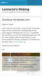 Mobile Screenshot of lennaron.wordpress.com