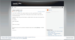 Desktop Screenshot of ismejks.wordpress.com