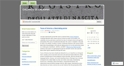 Desktop Screenshot of calarcodicalanna.wordpress.com