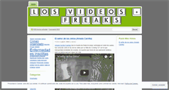 Desktop Screenshot of freakvideos.wordpress.com