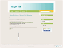 Tablet Screenshot of jelajahnetonline.wordpress.com
