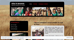 Desktop Screenshot of elisaintanzania.wordpress.com