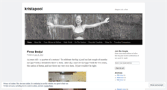 Desktop Screenshot of kristapool.wordpress.com