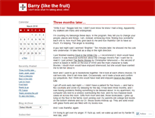 Tablet Screenshot of barrylikethefruit.wordpress.com