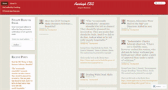 Desktop Screenshot of aimhighesg.wordpress.com