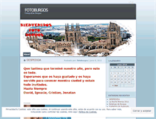 Tablet Screenshot of fotoburgos.wordpress.com