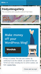 Mobile Screenshot of fredyatesgallery.wordpress.com
